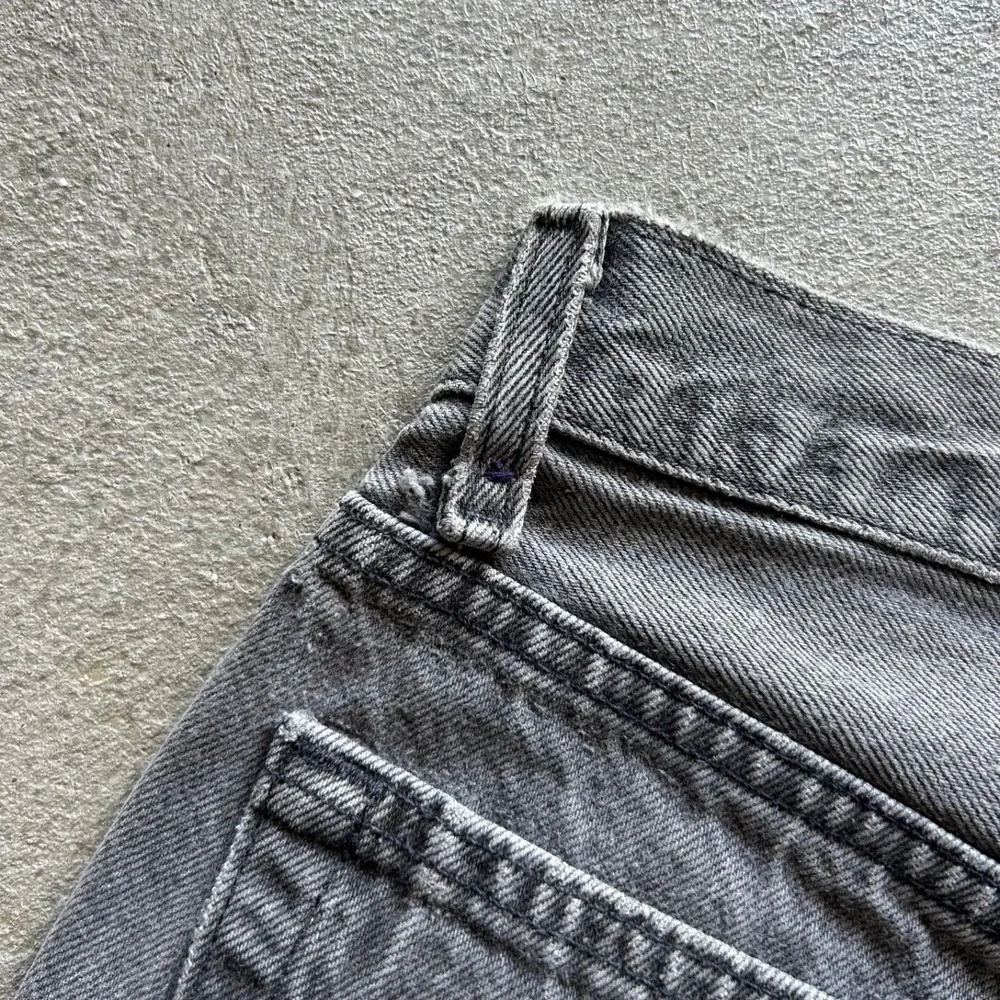 Vintage 80s Levis 501 XX Jeans Size 32x30 Black Dark Wash‎ Denim USA Made Button